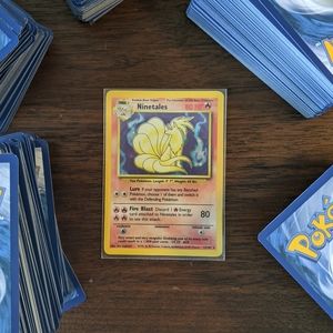 Pokemon Card - Base Set Holo Ninetales